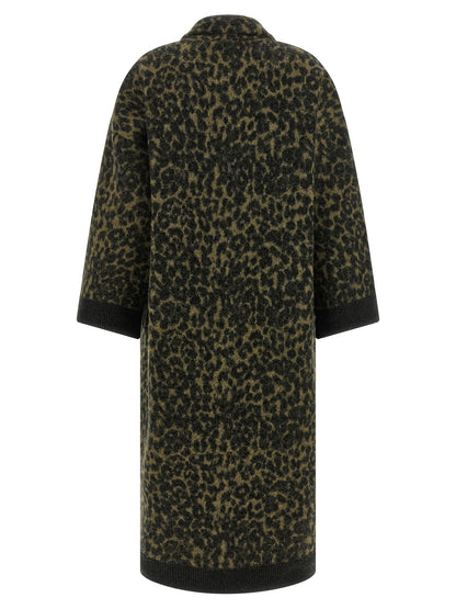 NUDE Bicolor Wool Coat