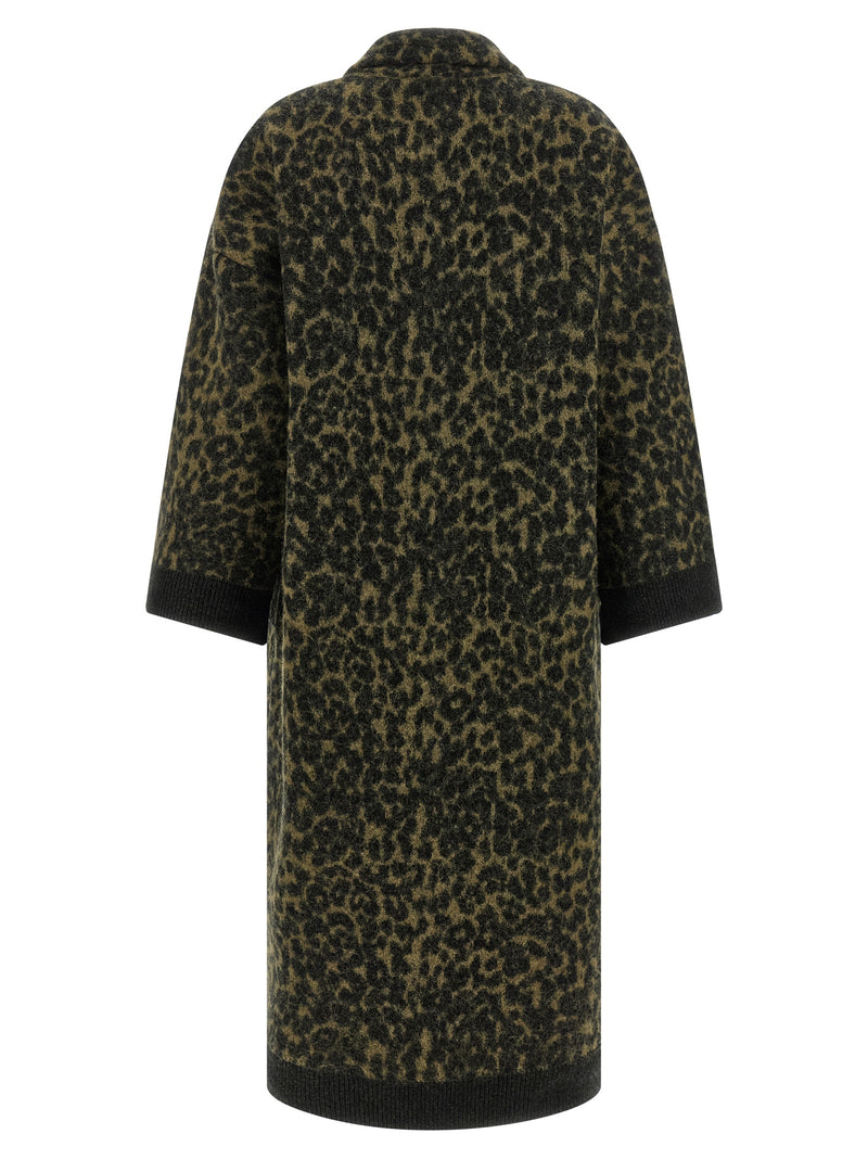 NUDE Bicolor Wool Coat