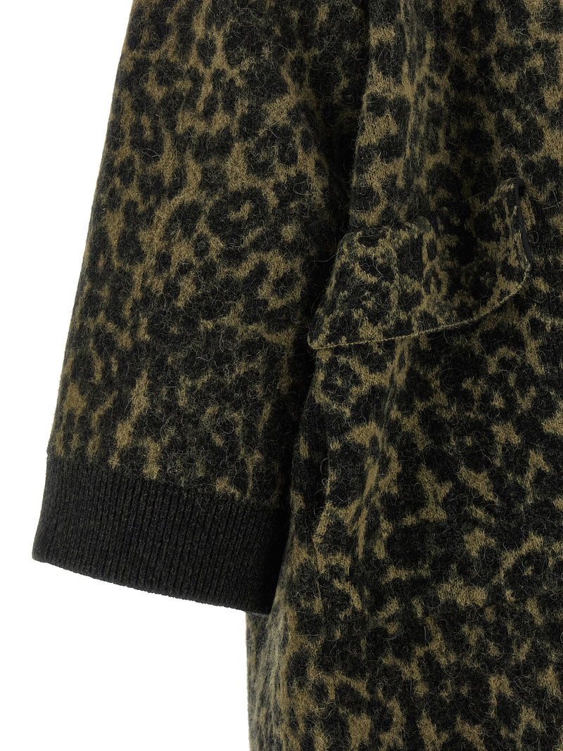 NUDE Bicolor Wool Coat