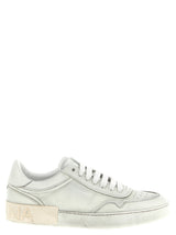 Baskets basses Dolce & Gabbana en cuir d'agneau blanc