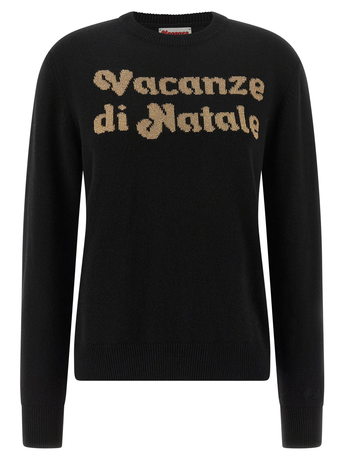 MC2 Saint Barth Black Wool Cardigan