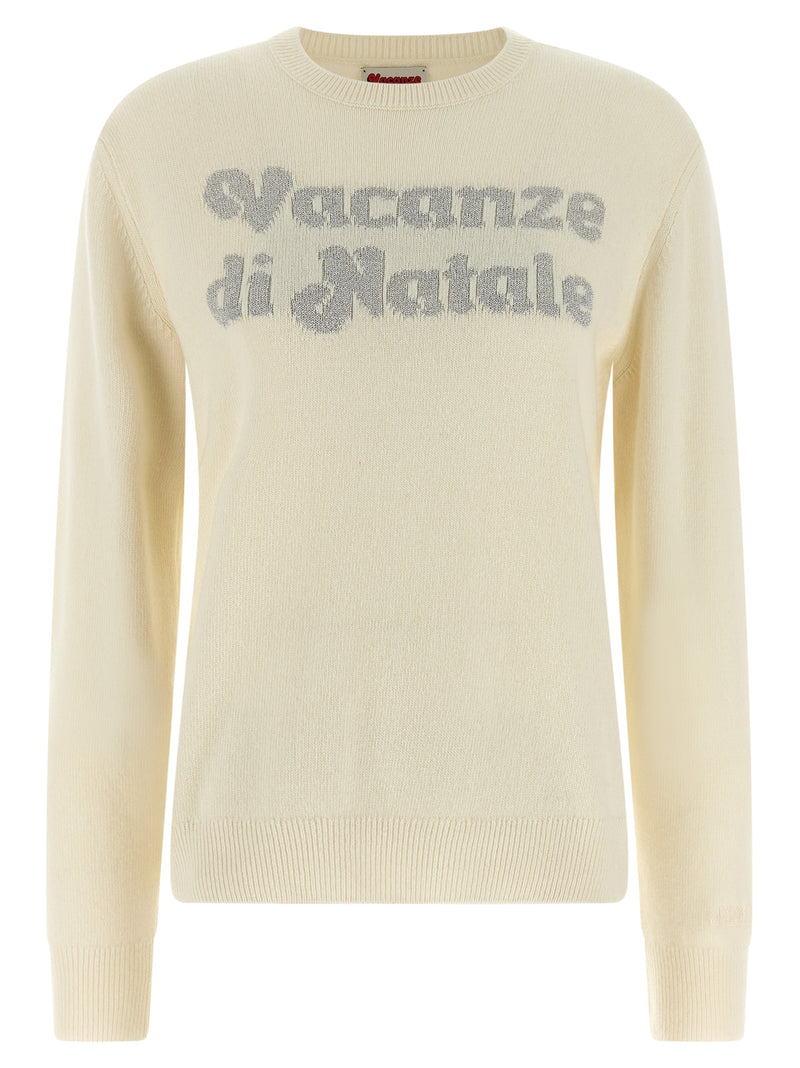 MC2 Saint Barth White Wool Cardigan