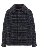 Missoni Blue Viscose Coat
