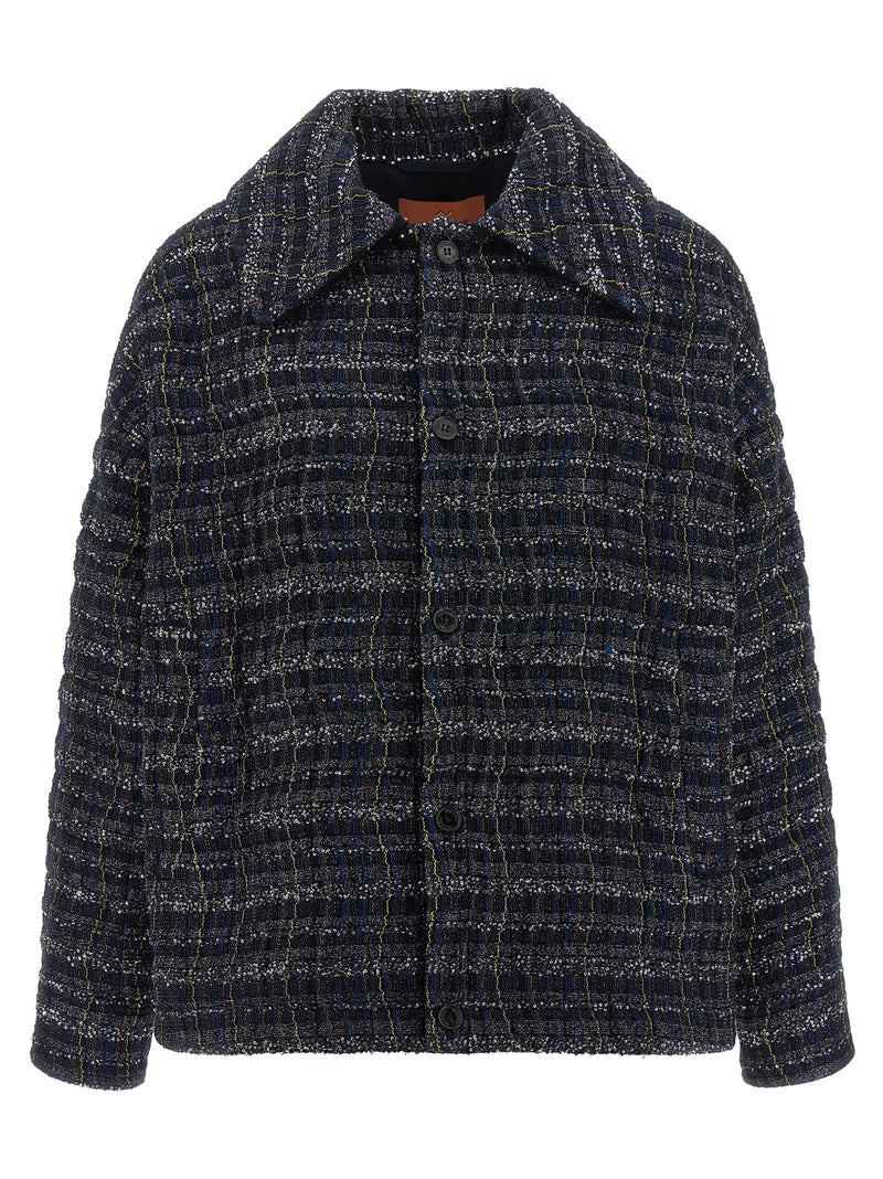 Missoni Blue Viscose Coat
