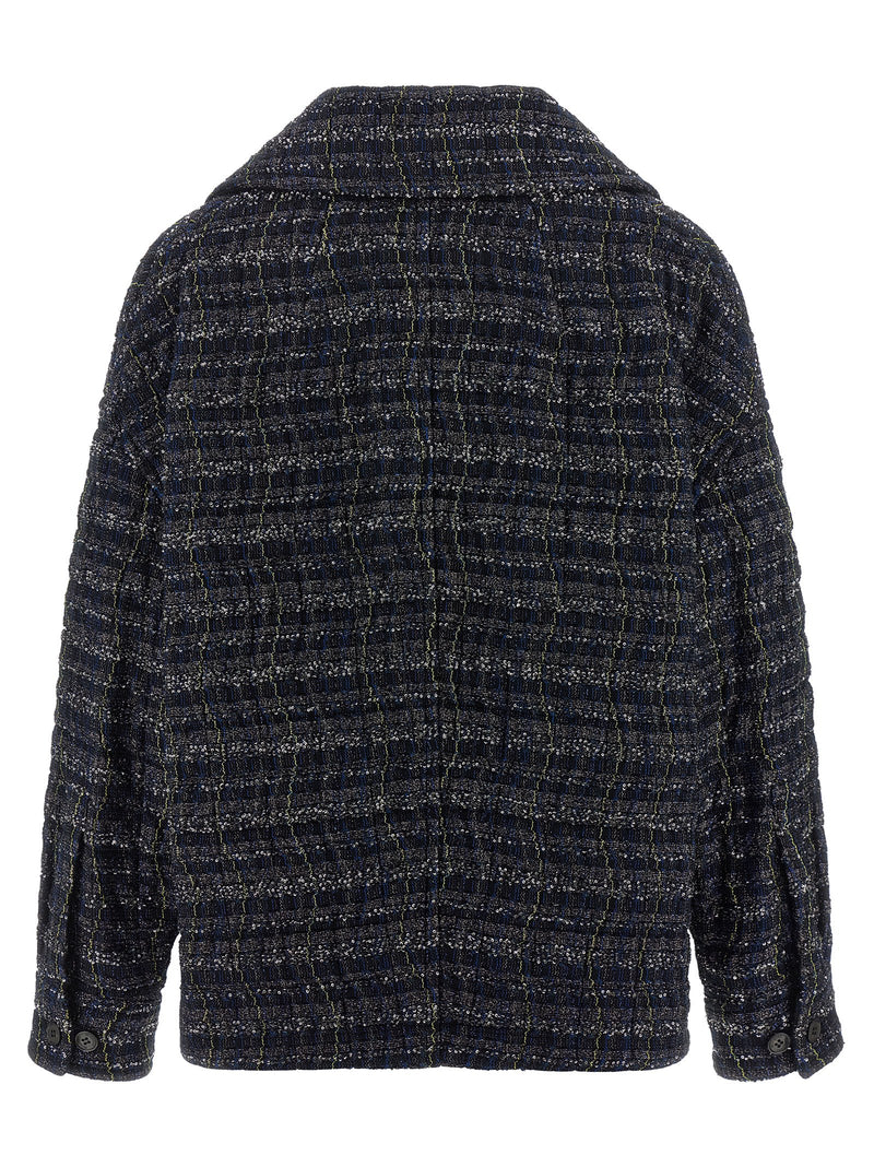 Missoni Blue Viscose Coat