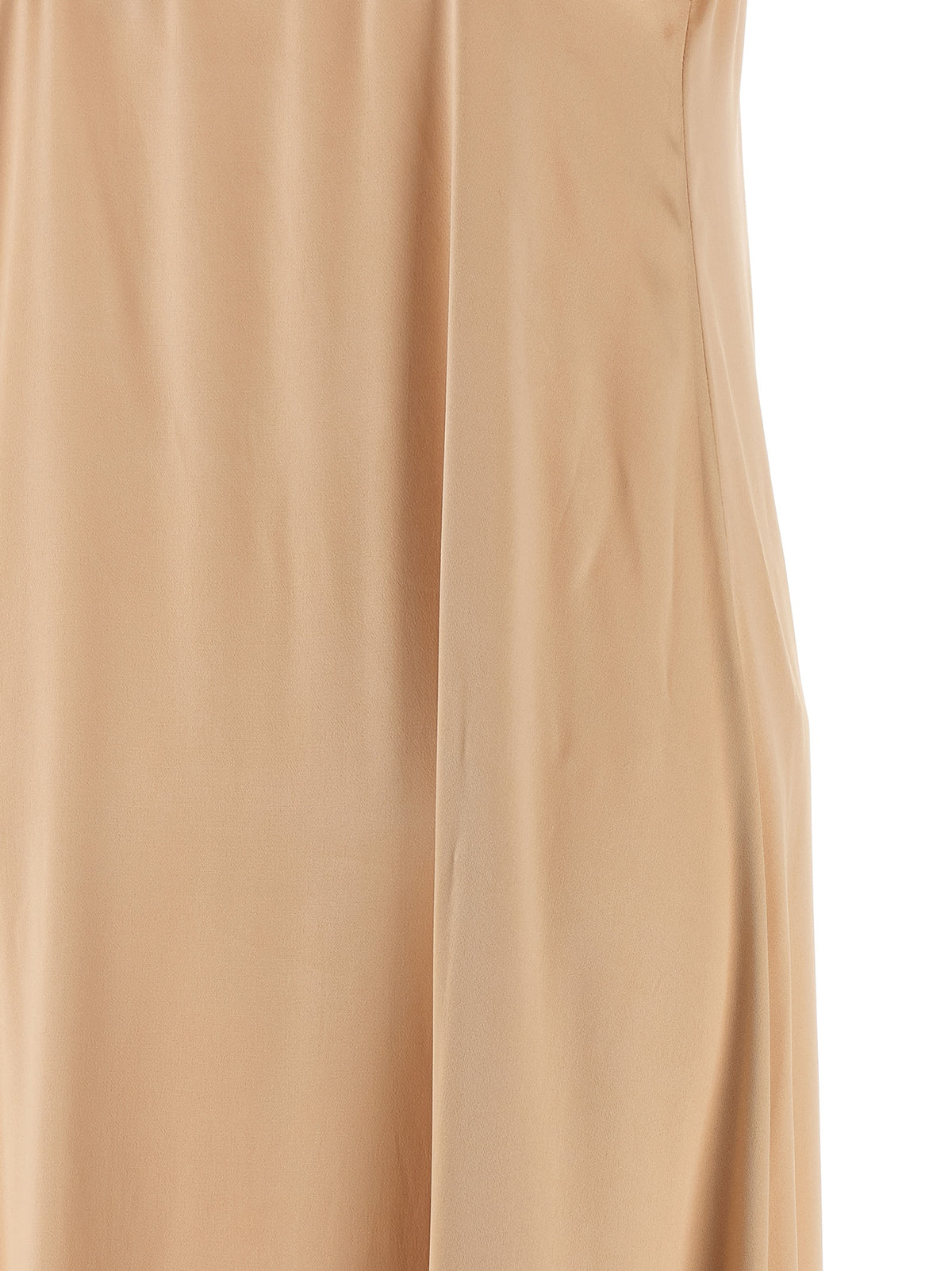 Ferragamo Beige Viscose Long Dress