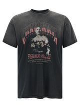 T-shirt en coton noir WILLY CHAVARRIA