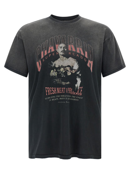 WILLY CHAVARRIA Black Cotton T-Shirt