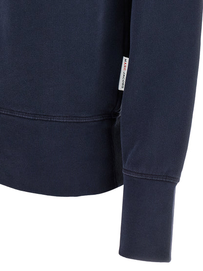 A.P.C. Blue Cotton Sweatshirt