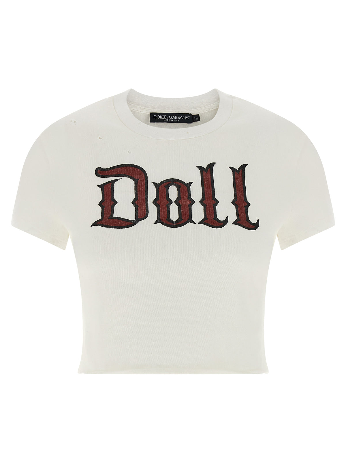 T-shirt en coton blanc Dolce & Gabbana