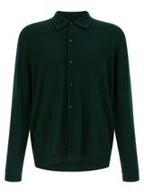 Roberto Collina Bicolor Merino Wool Cardigan