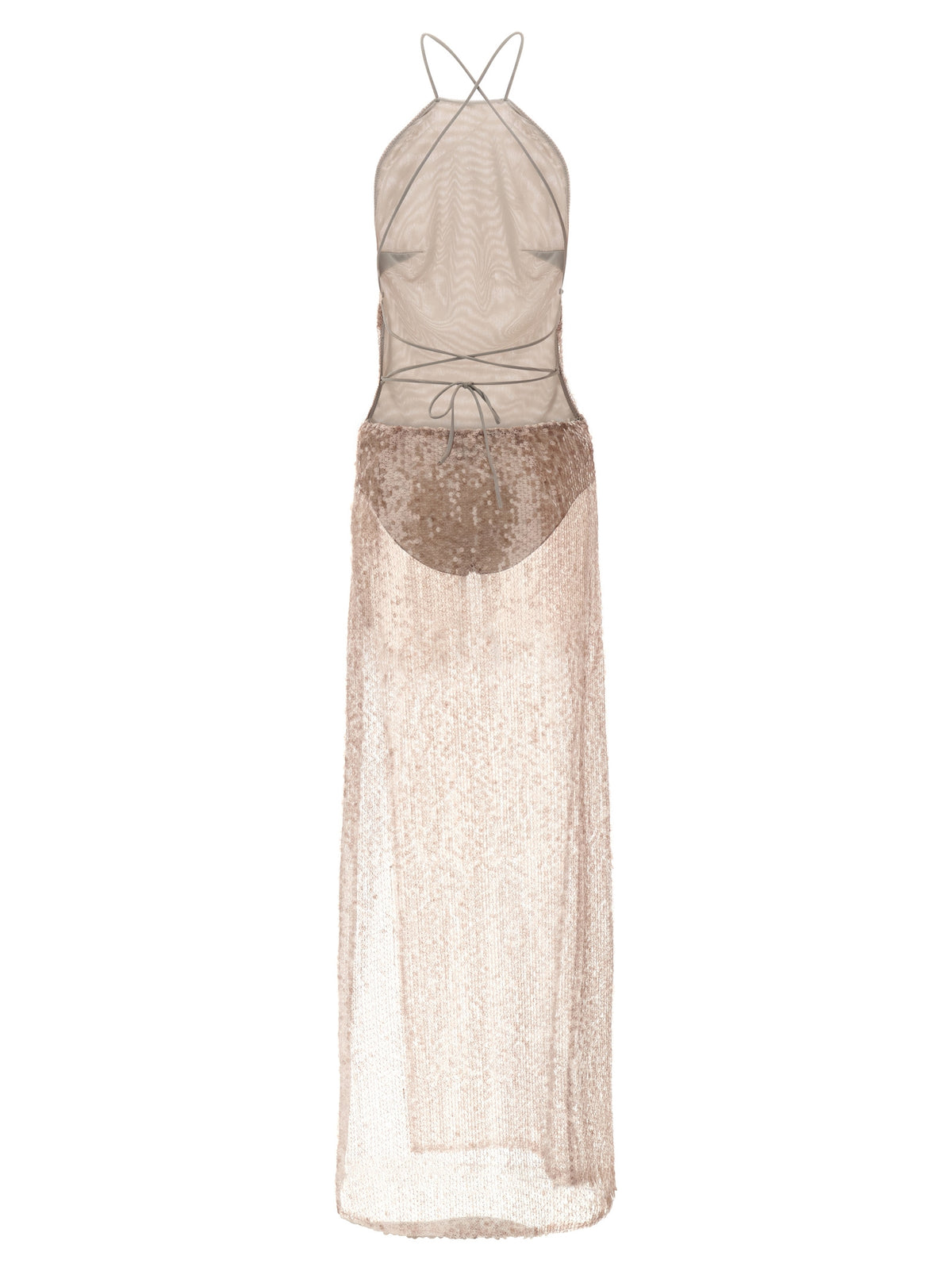The Andamane Multicolor Polyester Long Dress