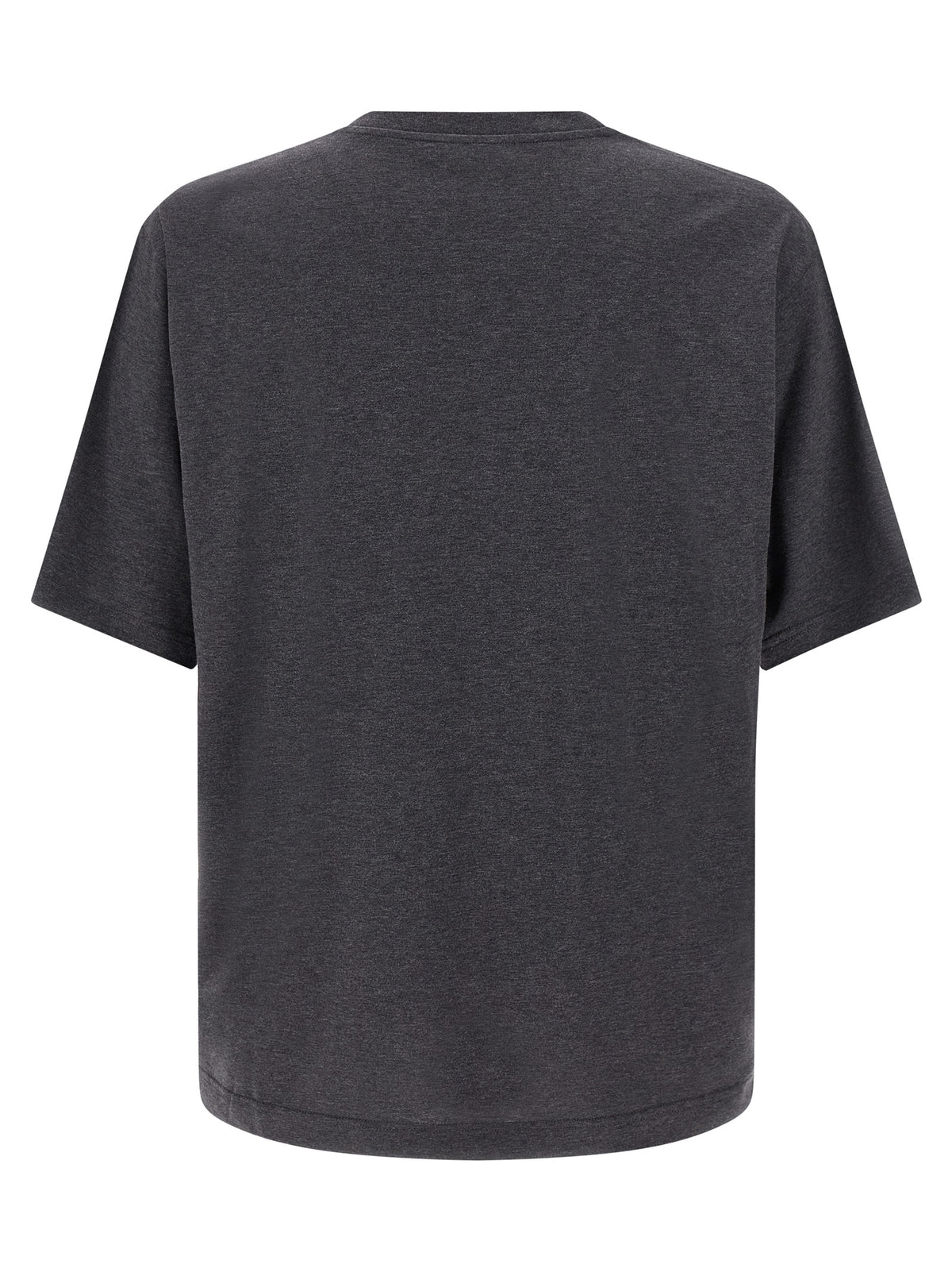 Dolce & Gabbana Gray Cotton T-Shirt