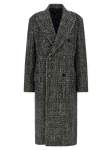 Dolce & Gabbana Bicolor Polyamide Coat