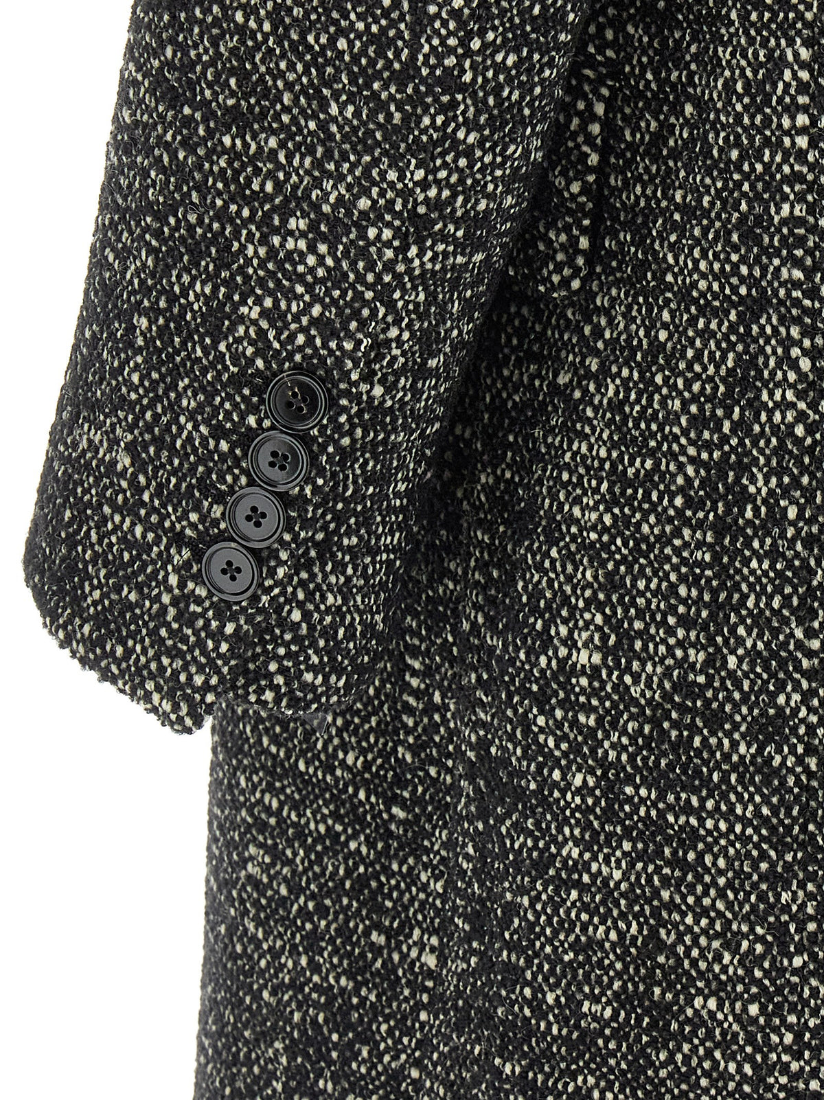 Dolce & Gabbana Bicolor Polyamide Coat