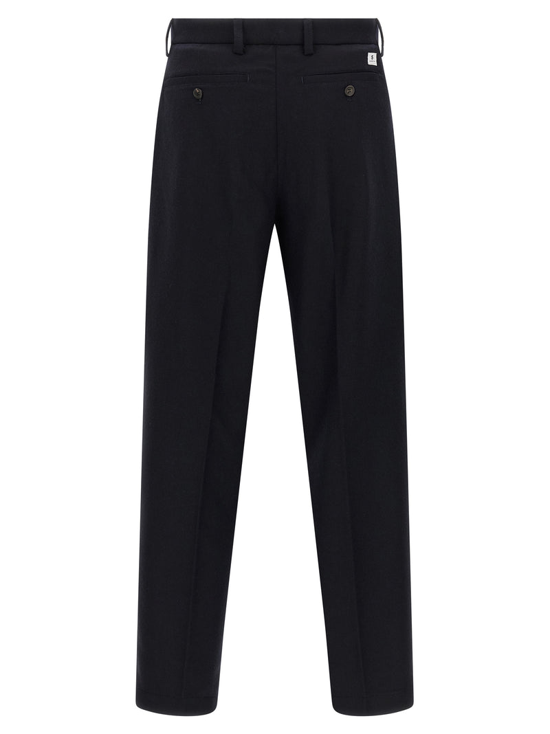 Department 5 Blue Wool Casual Pants
