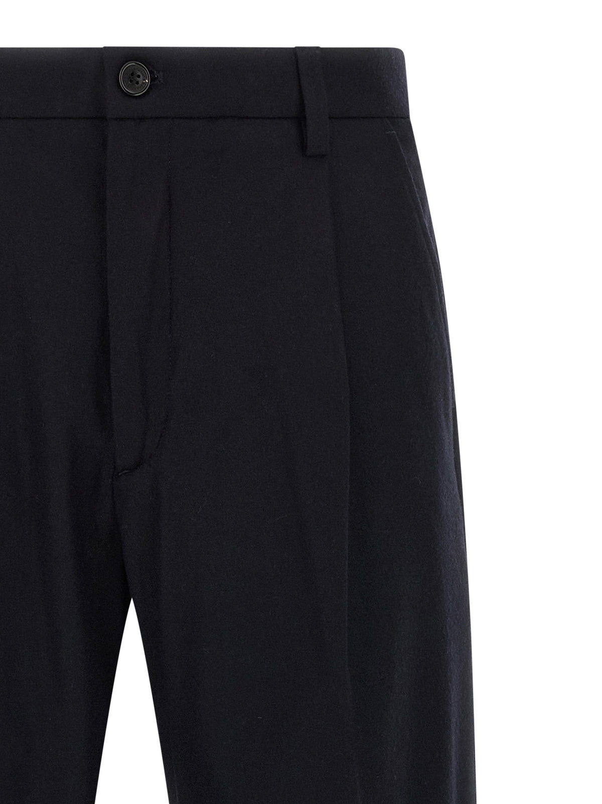 Department 5 Blue Wool Casual Pants