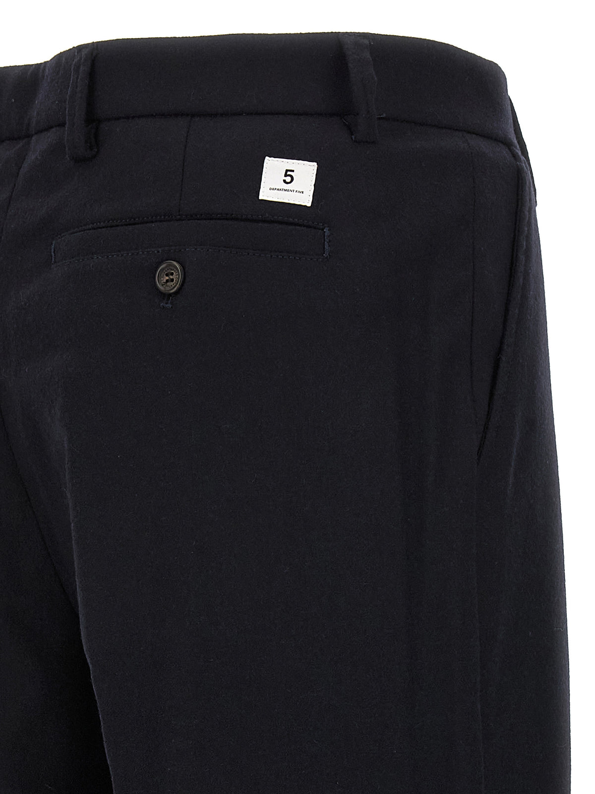 Department 5 Blue Wool Casual Pants