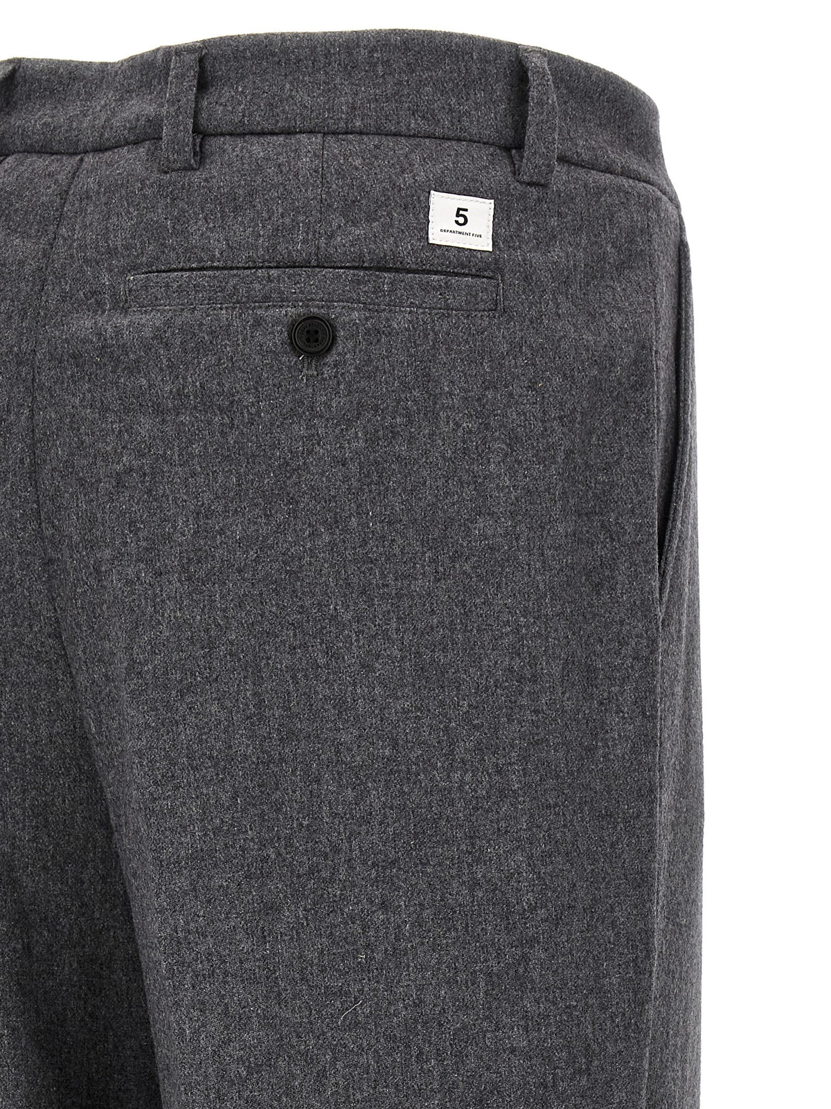 Department 5 Gray Wool Casual Pants