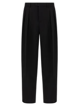 Dolce & Gabbana Black Virgin Wool Dress Pants for Men