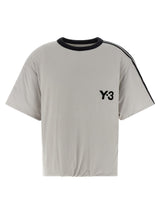 T-shirt gris en lyocell Y-3