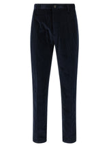 Department 5 Blue Cotton Casual Pants