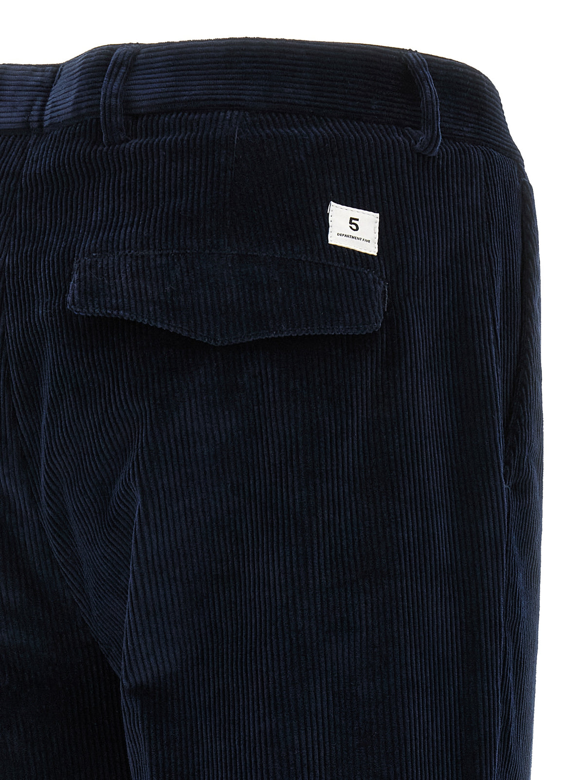 Department 5 Blue Cotton Casual Pants