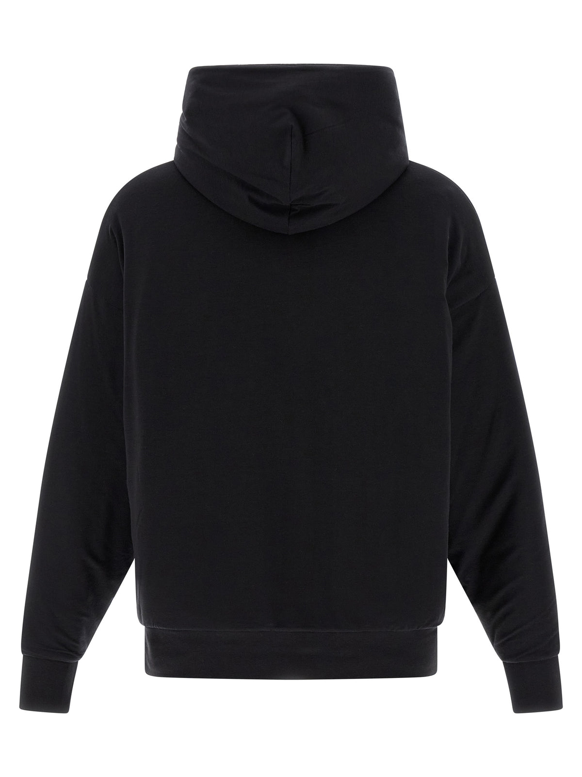 Y-3 Black Lyocell Sweatshirt - Padded Design for Ultimate Comfort