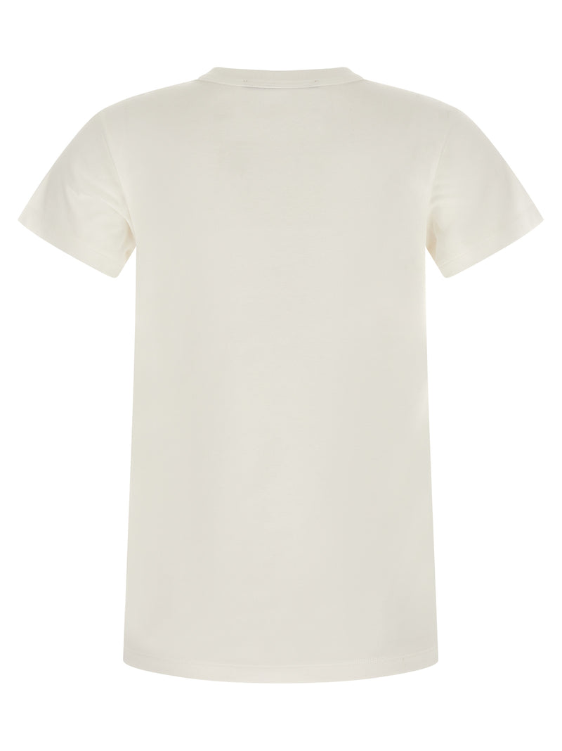 Valentino Garavani White Cotton T-Shirt with Apollon/Dyonisos Print