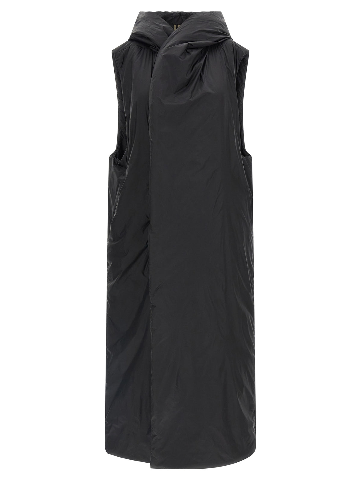 DRKSHDW Black Nylon Sleeveless Jacket