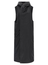 DRKSHDW Black Nylon Sleeveless Jacket