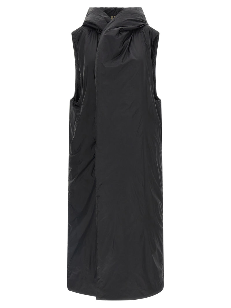 DRKSHDW Black Nylon Sleeveless Jacket - Sustainable Fashion