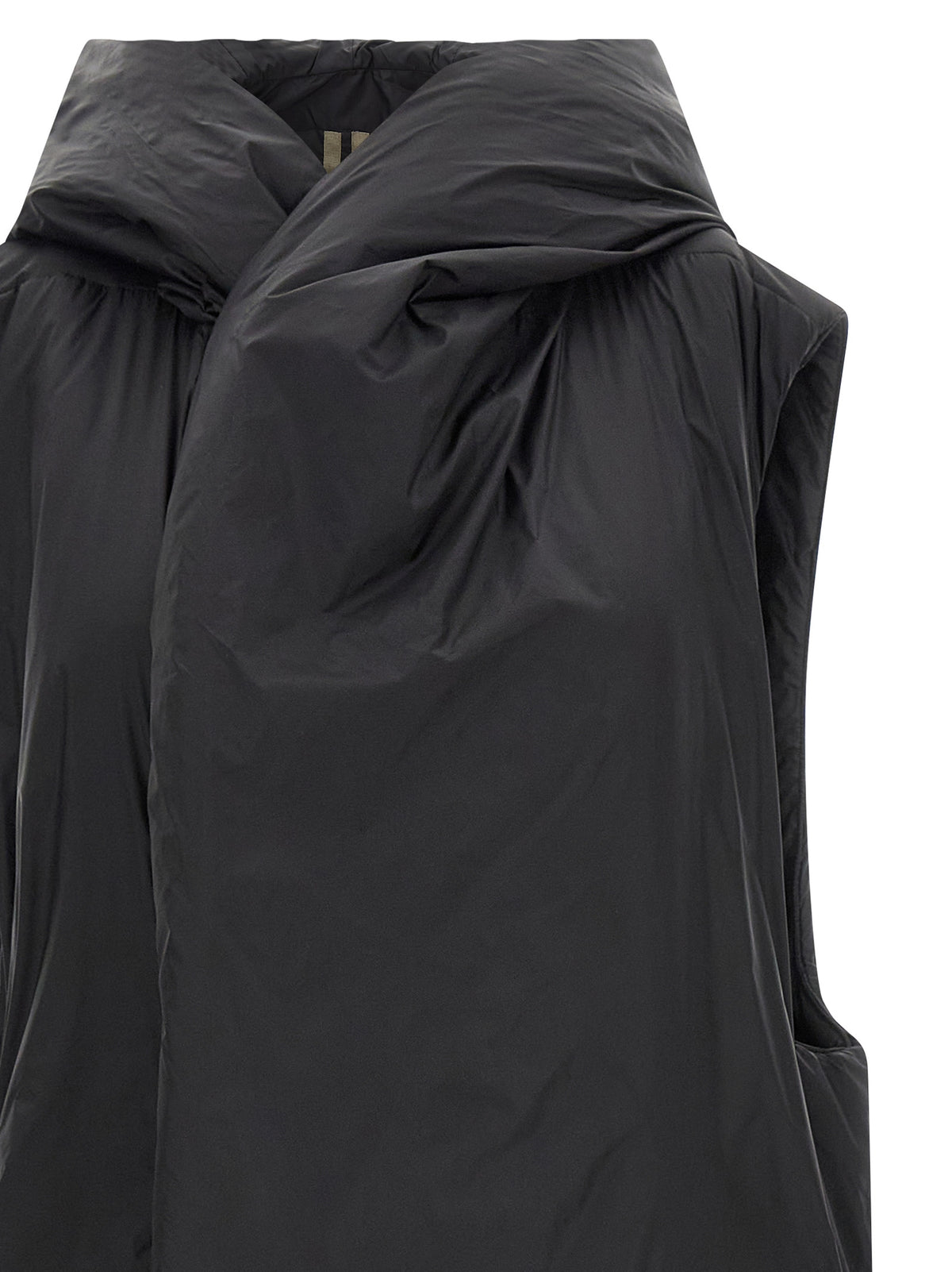 DRKSHDW Black Nylon Sleeveless Jacket