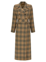 Valentino Garavani Brown Virgin Wool Coat