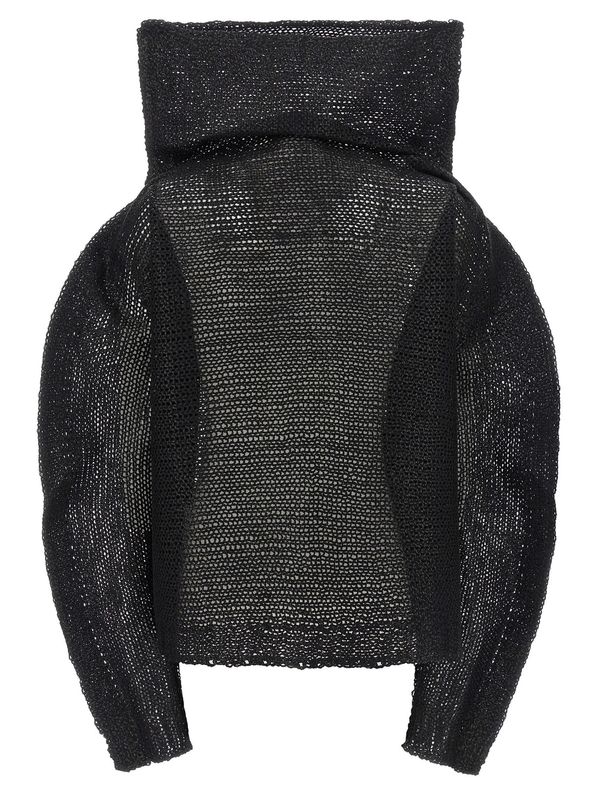 Issey Miyake Black Wool Sweatshirt