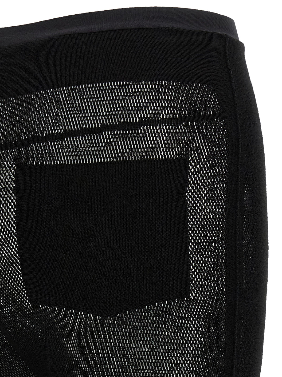 Issey Miyake Black Nylon Leggings - Seen Unseen AP