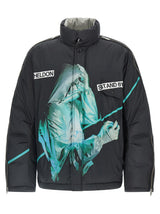 Undercover Black Polyester Shell Jacket