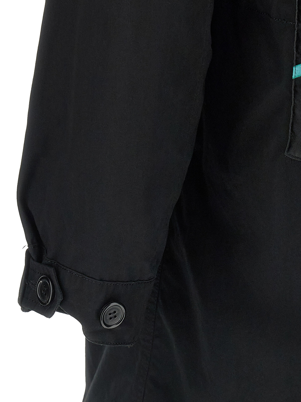 Undercover Black Cotton Parka