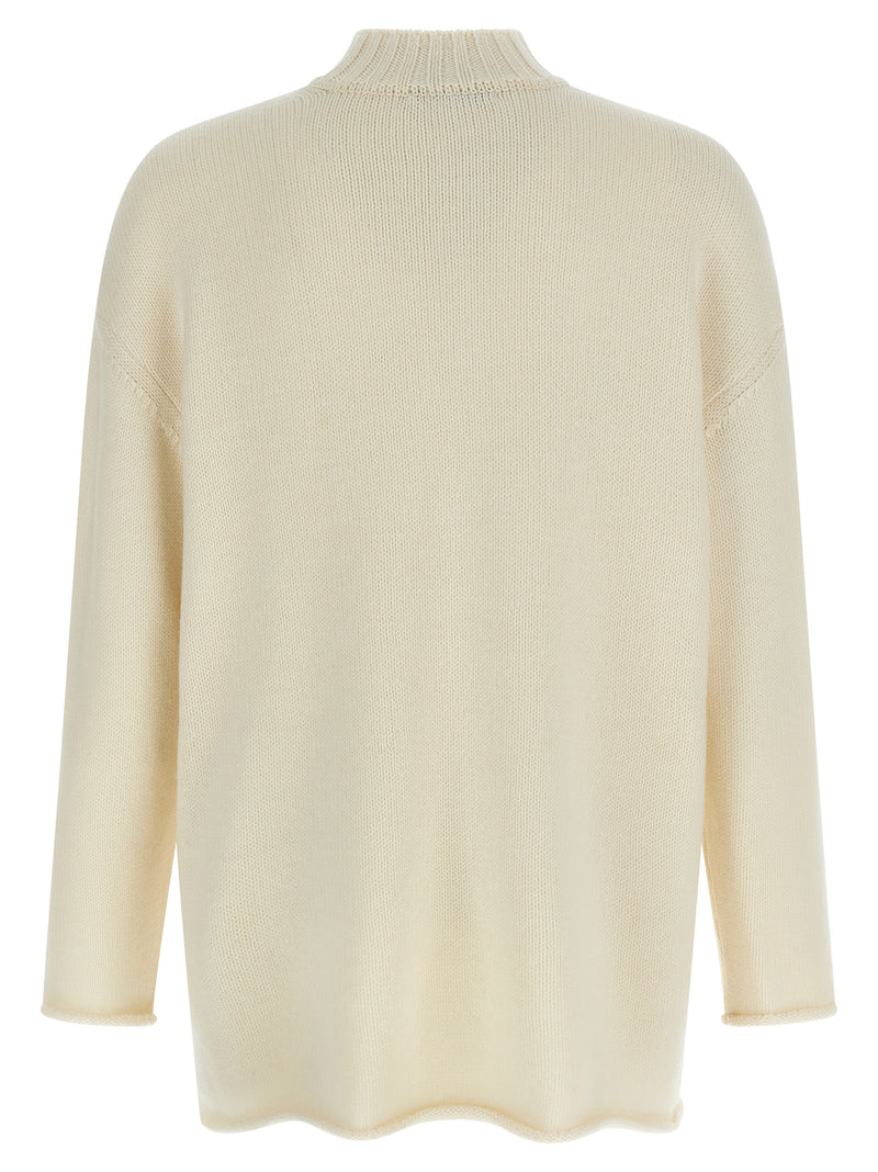 Cardigan Undercover en laine blanche