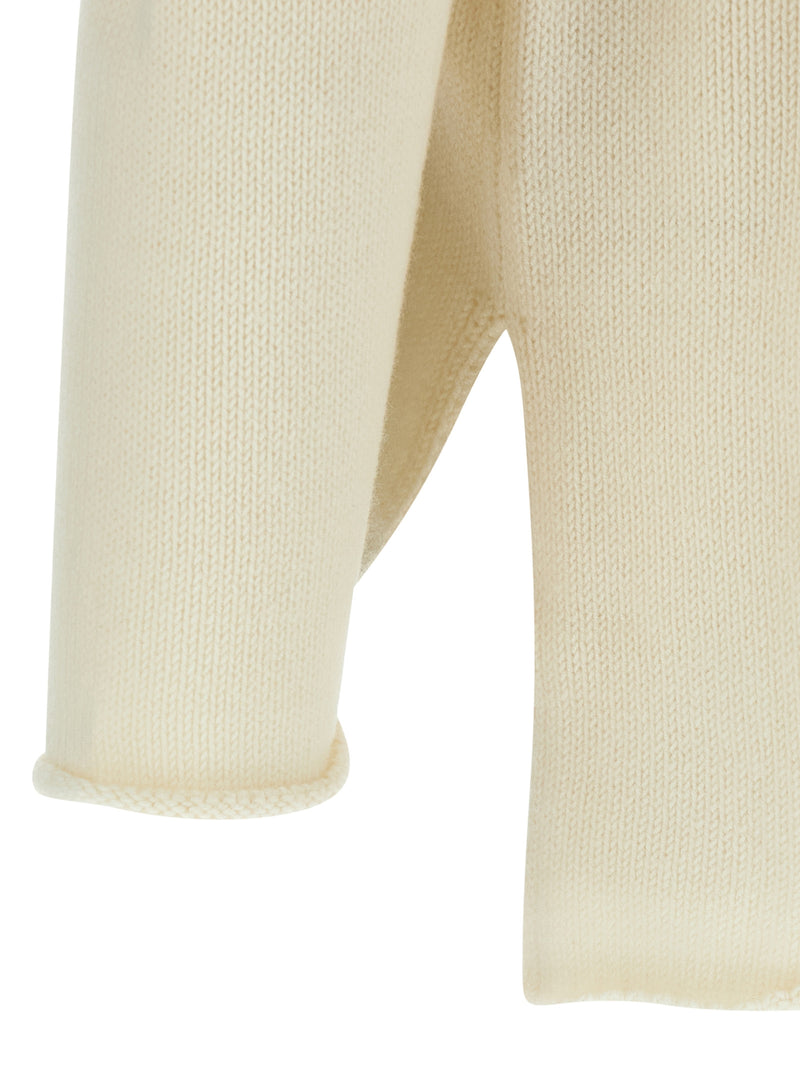 Cardigan Undercover en laine blanche