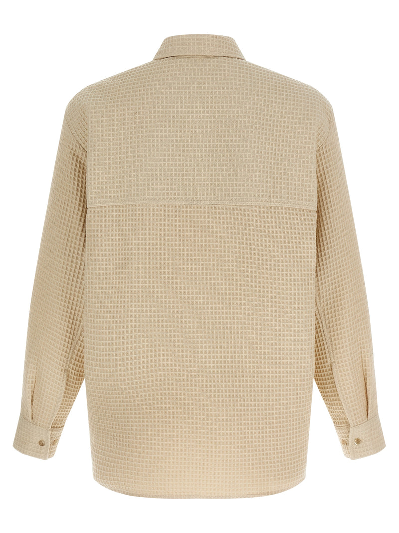 SÉFR Oseary Beige Cotton Blouse - Contemporary Style