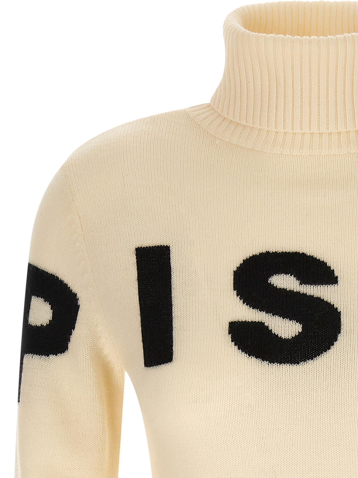 PERFECT MOMENT White Merino Wool Cardigan