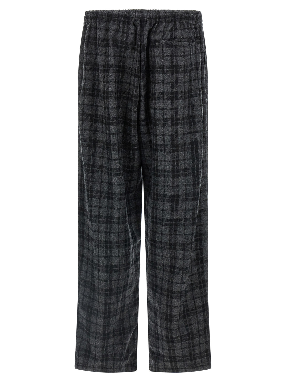 WILLY CHAVARRIA Gray Wool Casual Pants