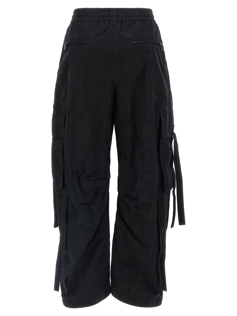 Dolce & Gabbana Black Cotton Cargo Pants