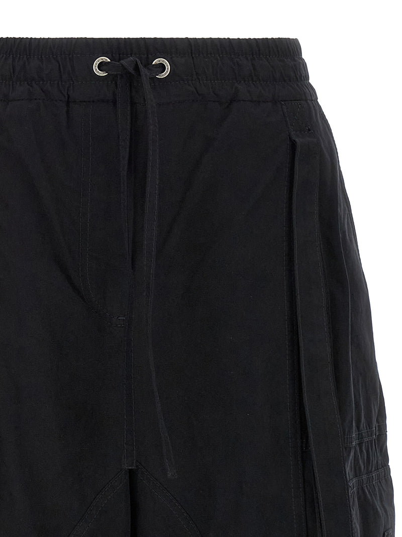 Dolce & Gabbana Black Cotton Cargo Pants