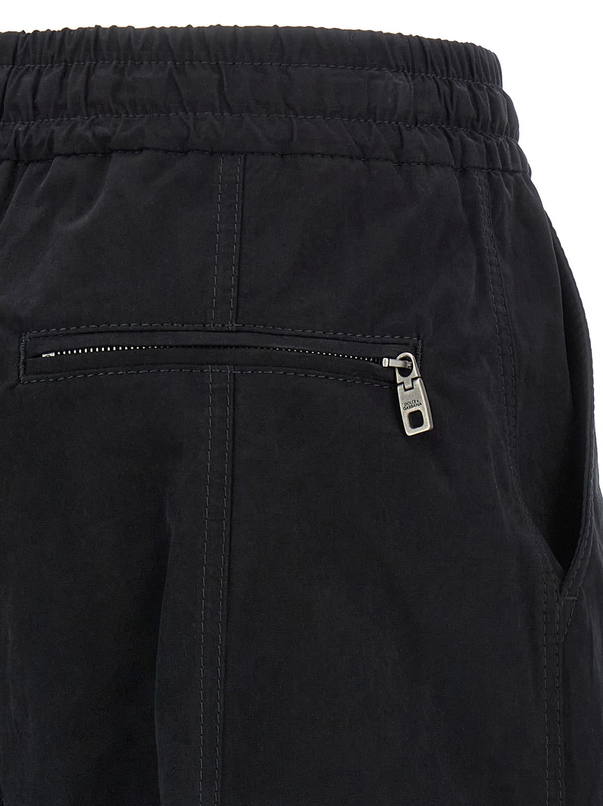 Pantalon cargo Dolce & Gabbana en coton noir