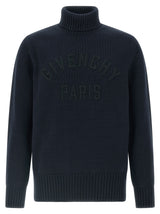Givenchy Blue Cotton Cardigan - Luxury Knitted Sweater