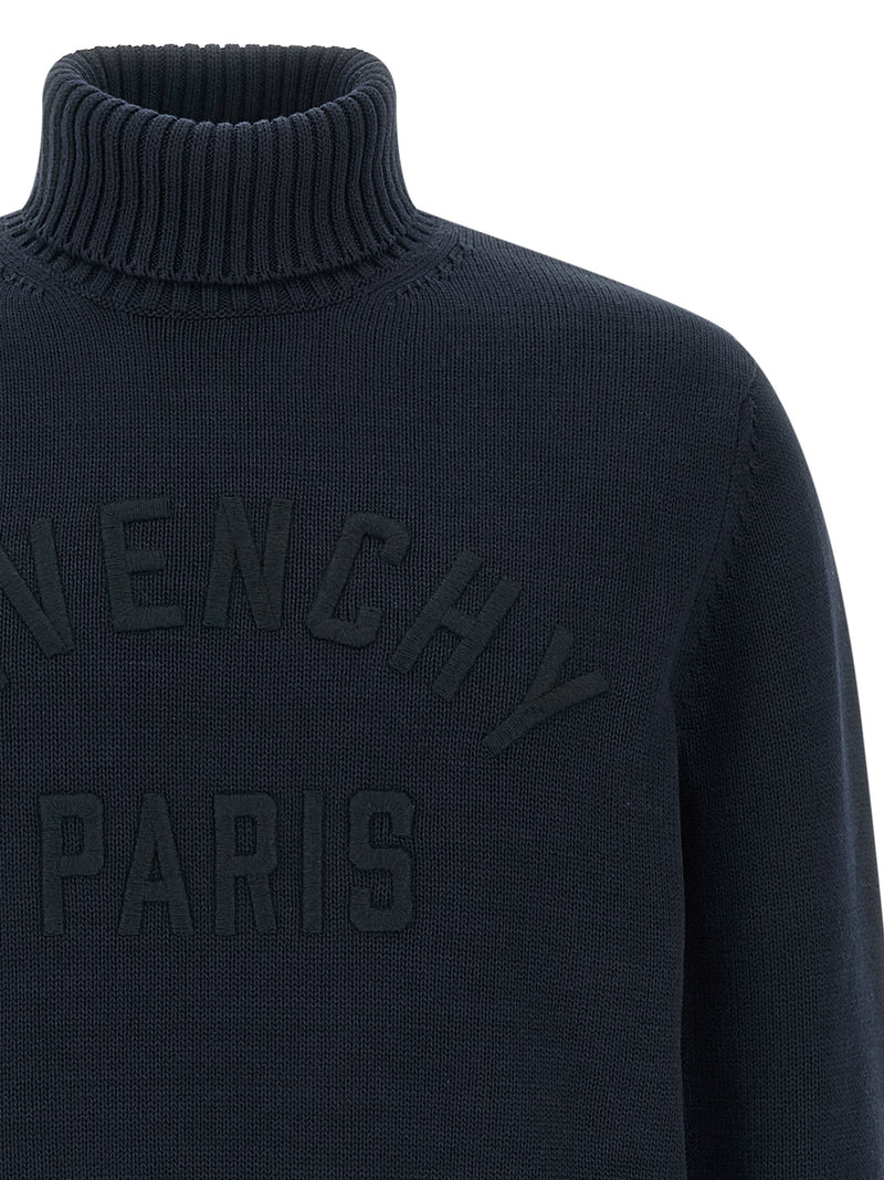 Givenchy Blue Cotton Cardigan for Men