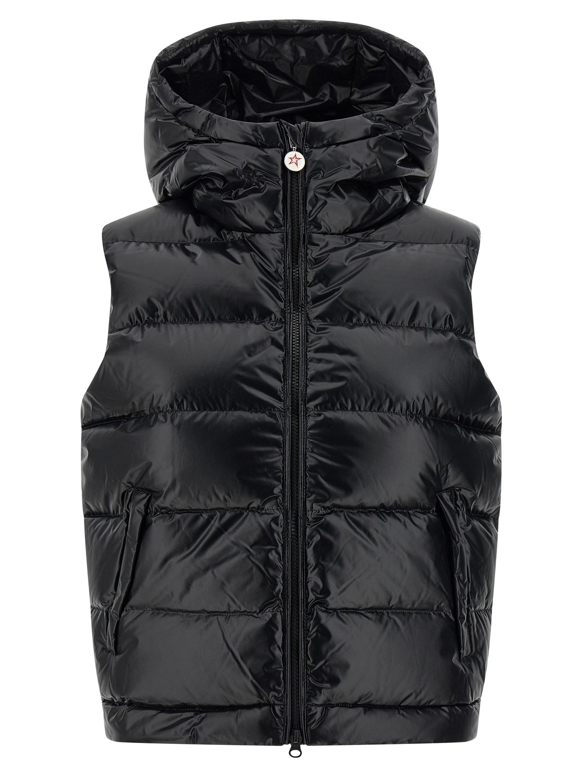 PERFECT MOMENT Black Polyamide Sleeveless Jacket
