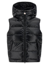 PERFECT MOMENT Black Polyamide Sleeveless Jacket